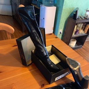 Donald J Pliner knee boots